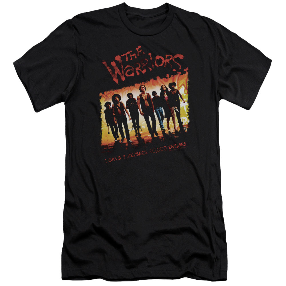 The Warriors One Gang Premium Bella Canvas Slim Fit Mens T Shirt Black