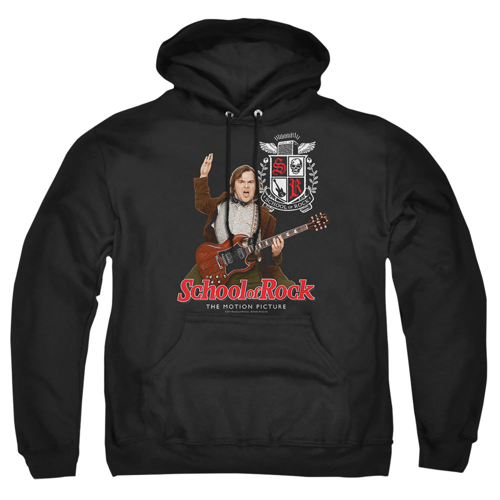 School Of Rock The Teacher Is In Mens Hoodie Black Officially Licensed