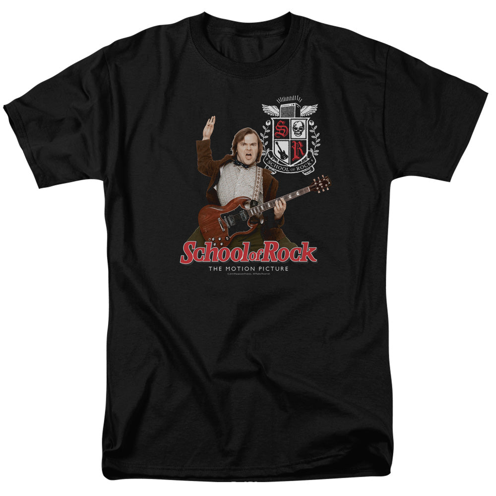 School Of Rock The Teacher Is In Mens T Shirt Black 