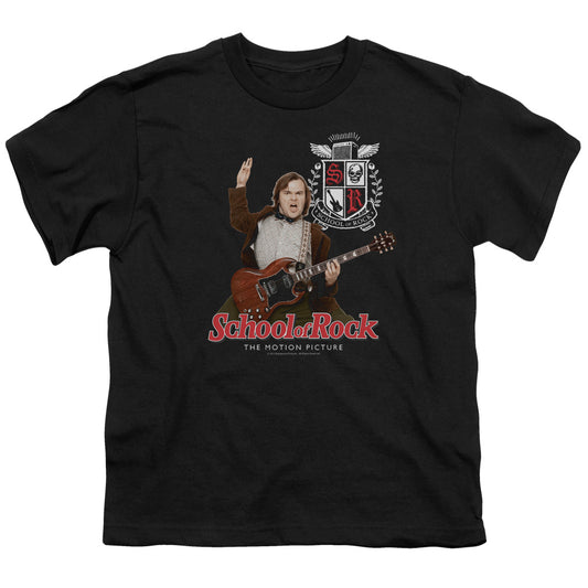 School Of Rock The Teacher Is In Kids Youth T Shirt Black