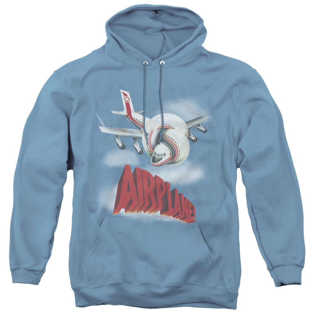 Airplane! Logo Mens Hoodie Carolina Blue