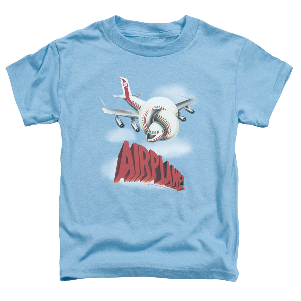 Airplane! Logo Toddler Kids Youth T Shirt Carolina Blue