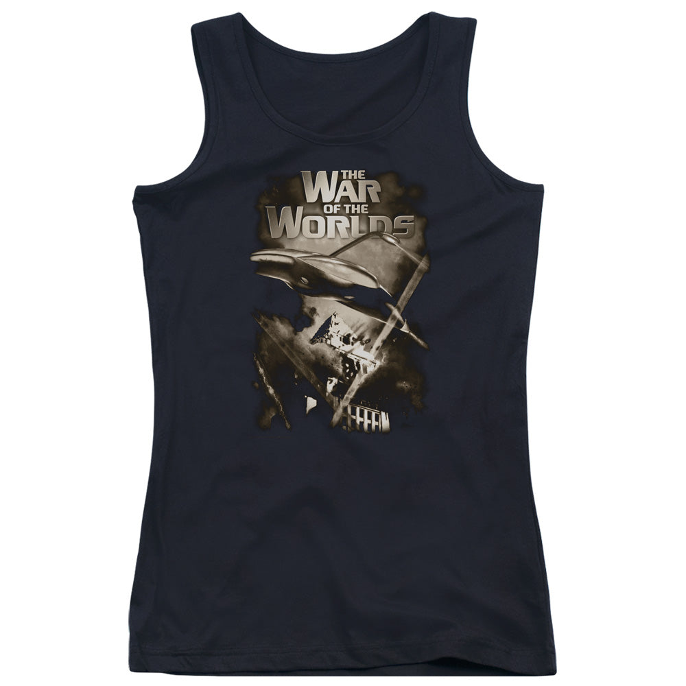 War Of The Worlds Death Rays Womens Tank Top Shirt Black