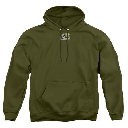 Ferris Bueller Mr. Rooney Mens Hoodie Military Green Officially Licensed