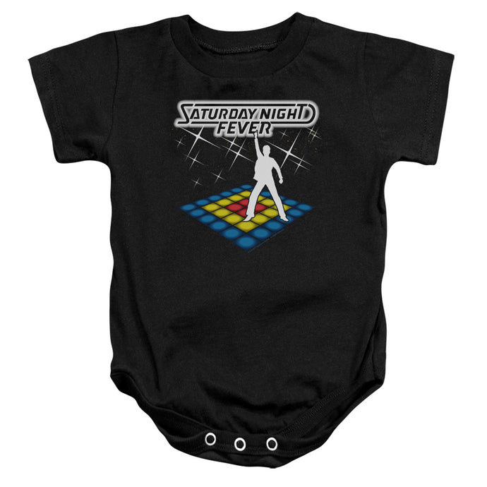 Saturday Night Fever Should Be Dancing Infant Baby Snapsuit Black 