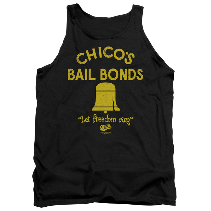 The Bad News Bears Chicos Bail Bonds Mens Tank Top Shirt Black