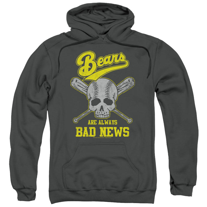The Bad News Bears Always Bad News Mens Hoodie Charcoal