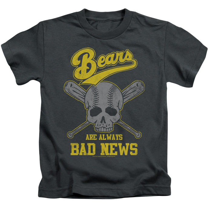 The Bad News Bears Always Bad News Juvenile Kids Youth T Shirt Charcoal
