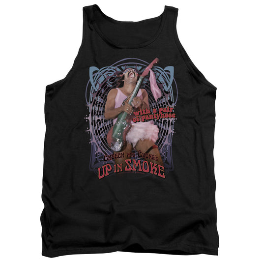 Up In Smoke Pantyhose Mens Tank Top Shirt Black