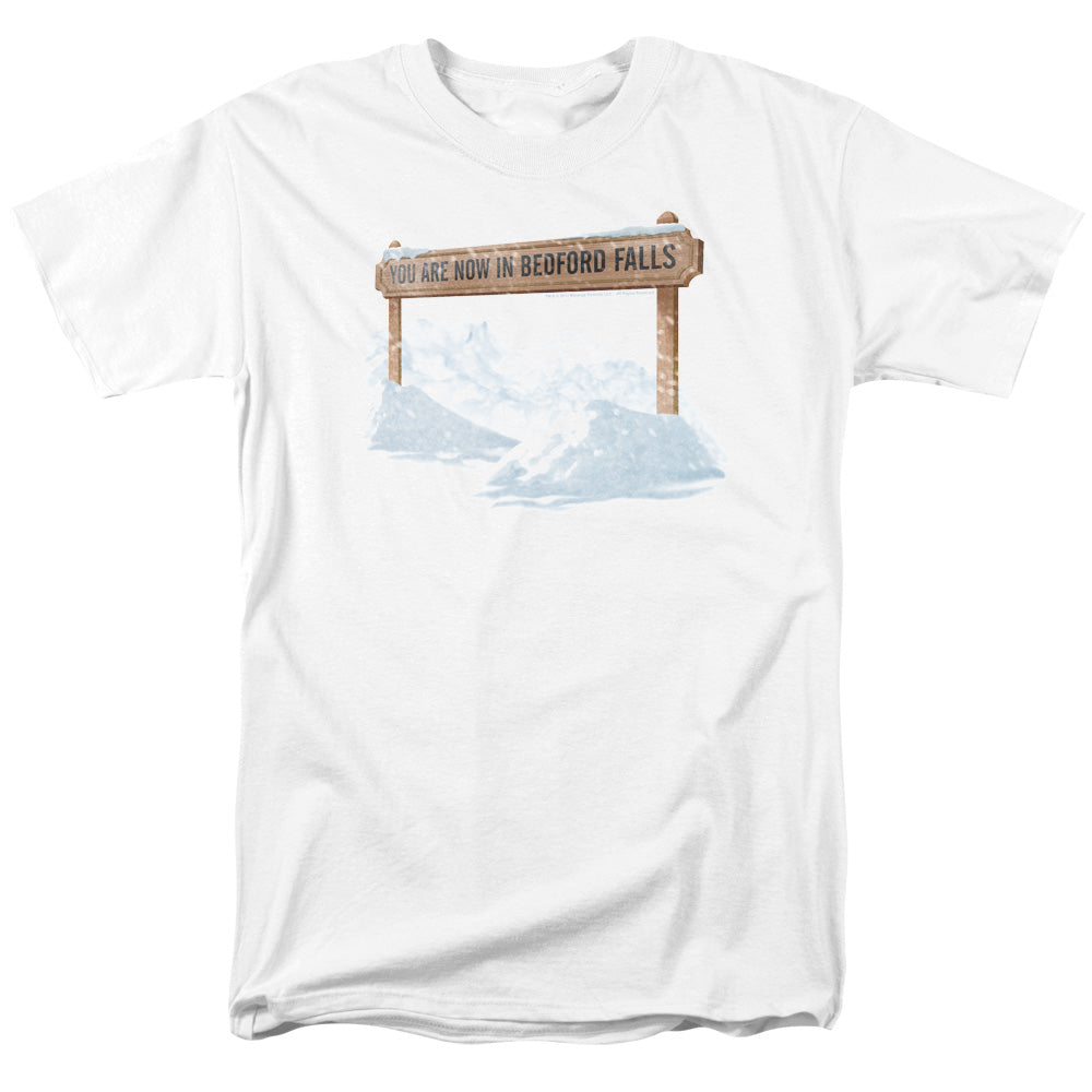 Its A Wonderful Life Bedford Falls Mens T Shirt White