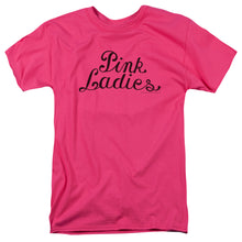 Load image into Gallery viewer, Grease Pink Ladies Logo Mens T Shirt Hot Pink