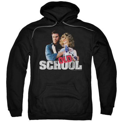 Old School Frank And Friend Mens Hoodie Black