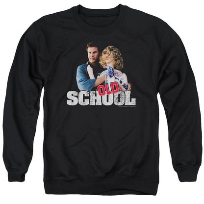 Old School Frank And Friend Mens Crewneck Sweatshirt Black