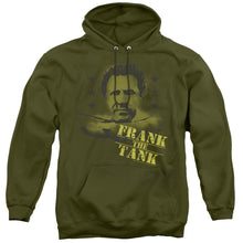 Load image into Gallery viewer, Old School Frank The Tank Mens Hoodie Military Green