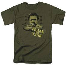 Load image into Gallery viewer, Old School Frank The Tank Mens T Shirt Military Green