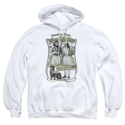 Up In Smoke Labrador Mens Hoodie White Officially Licensed