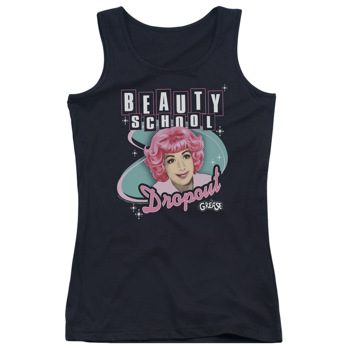 Grease Beauty School Dropout Womens Tank Top Shirt Black
