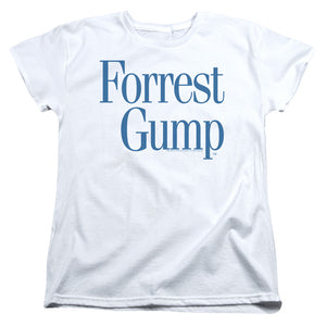 Forrest Gump Logo Womens T Shirt White