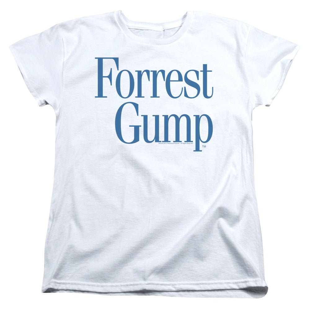 Forrest Gump Logo Womens T Shirt White
