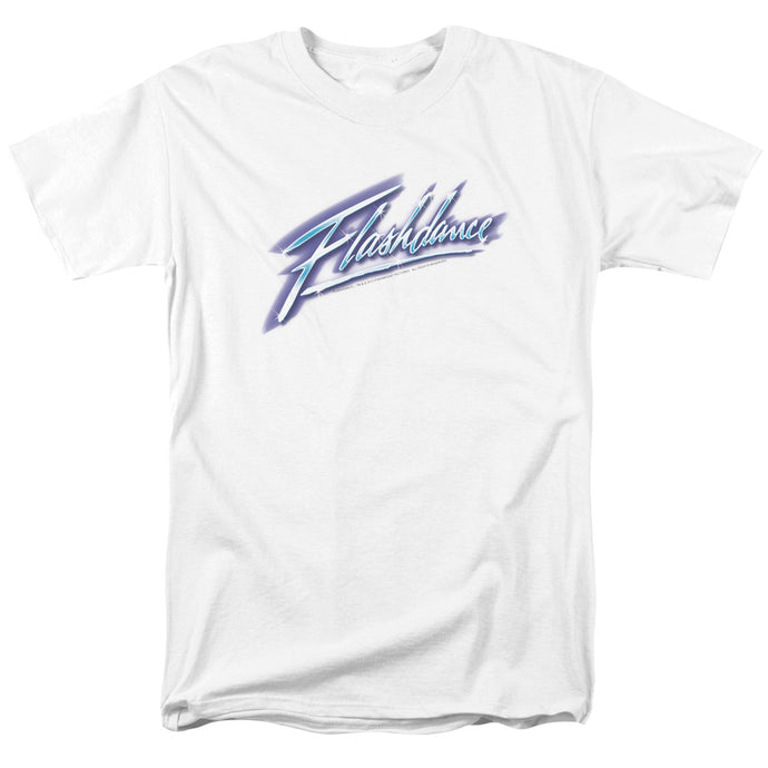 Flashdance Logo Mens T Shirt White