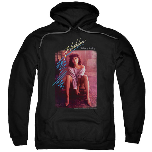 Flashdance Title Mens Hoodie Black