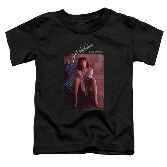 Flashdance Title Toddler Kids Youth T Shirt Black