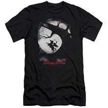 Load image into Gallery viewer, Sleepy Hollow Poster Premium Bella Canvas Slim Fit Mens T Shirt Black