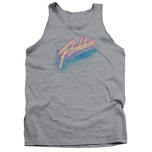 Load image into Gallery viewer, Flashdance Spray Logo Mens Tank Top Shirt Athletic Heather