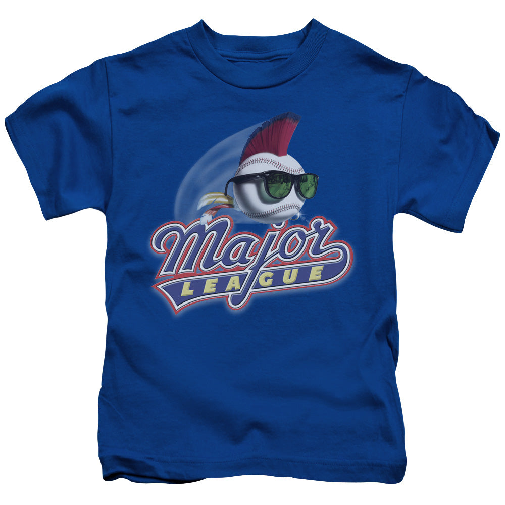Major League Title Juvenile Kids Youth T Shirt Royal Blue