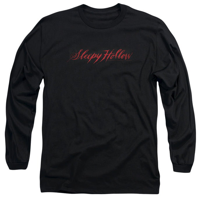 Sleepy Hollow Logo Mens Long Sleeve Shirt Black