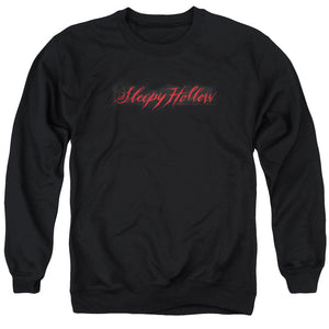 Sleepy Hollow Logo Mens Crewneck Sweatshirt Black