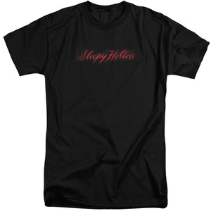 Sleepy Hollow Logo Mens Tall T Shirt Black