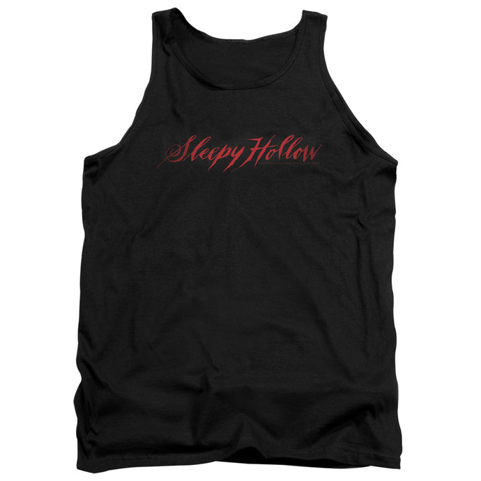 Sleepy Hollow Logo Mens Tank Top Shirt Black