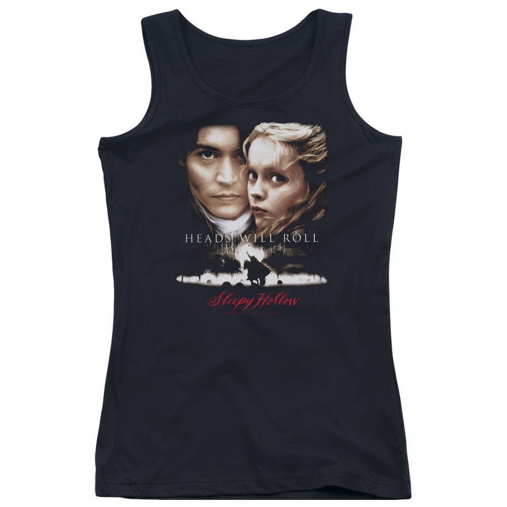 Sleepy Hollow Heads Will Roll Womens Tank Top Shirt Black