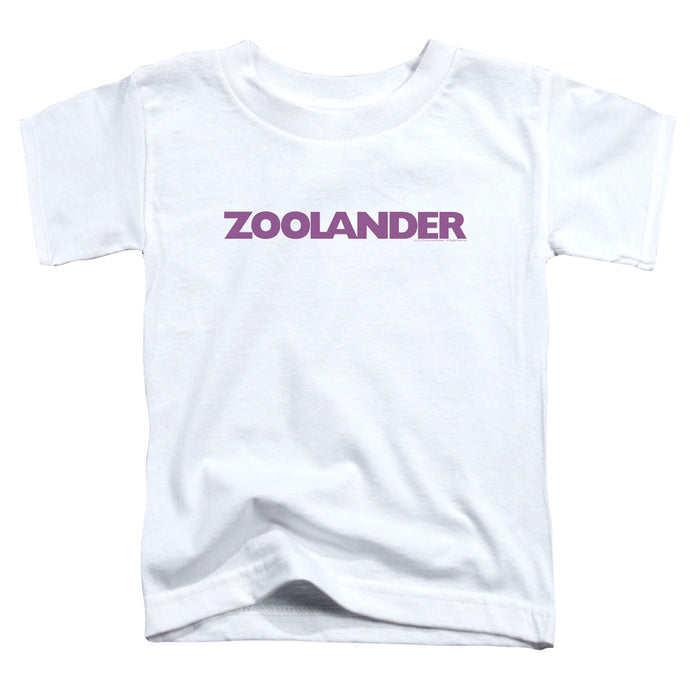 Zoolander Logo Toddler Kids Youth T Shirt White