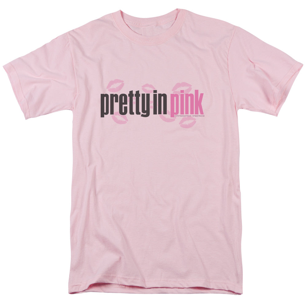 Pretty In Pink Logo Mens T Shirt Pink