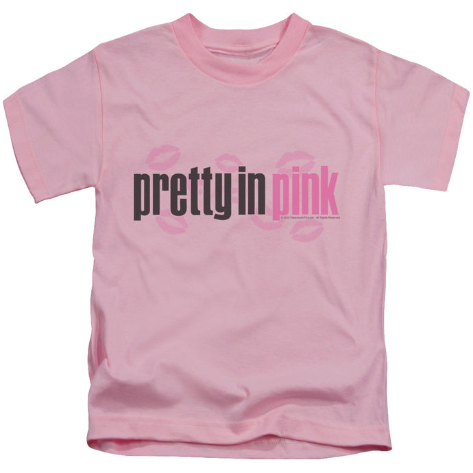 Pretty In Pink Logo Juvenile Kids Youth T Shirt Pink