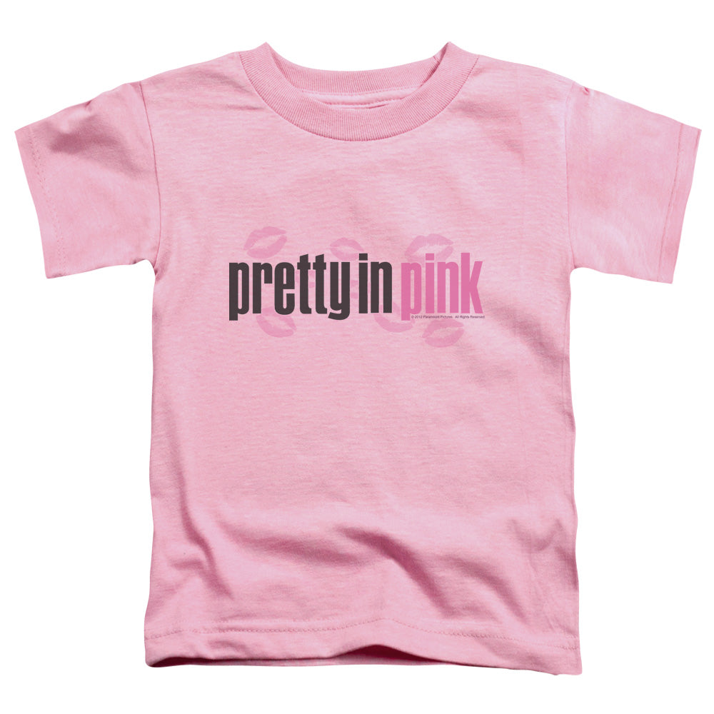 Pretty In Pink Logo Toddler Kids Youth T Shirt Pink