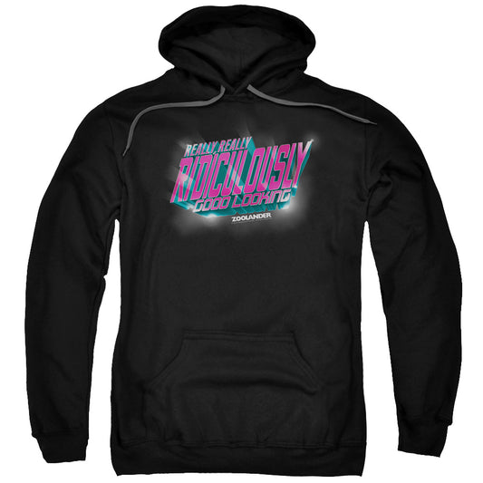 Zoolander Ridiculously Good Looking Mens Hoodie Black