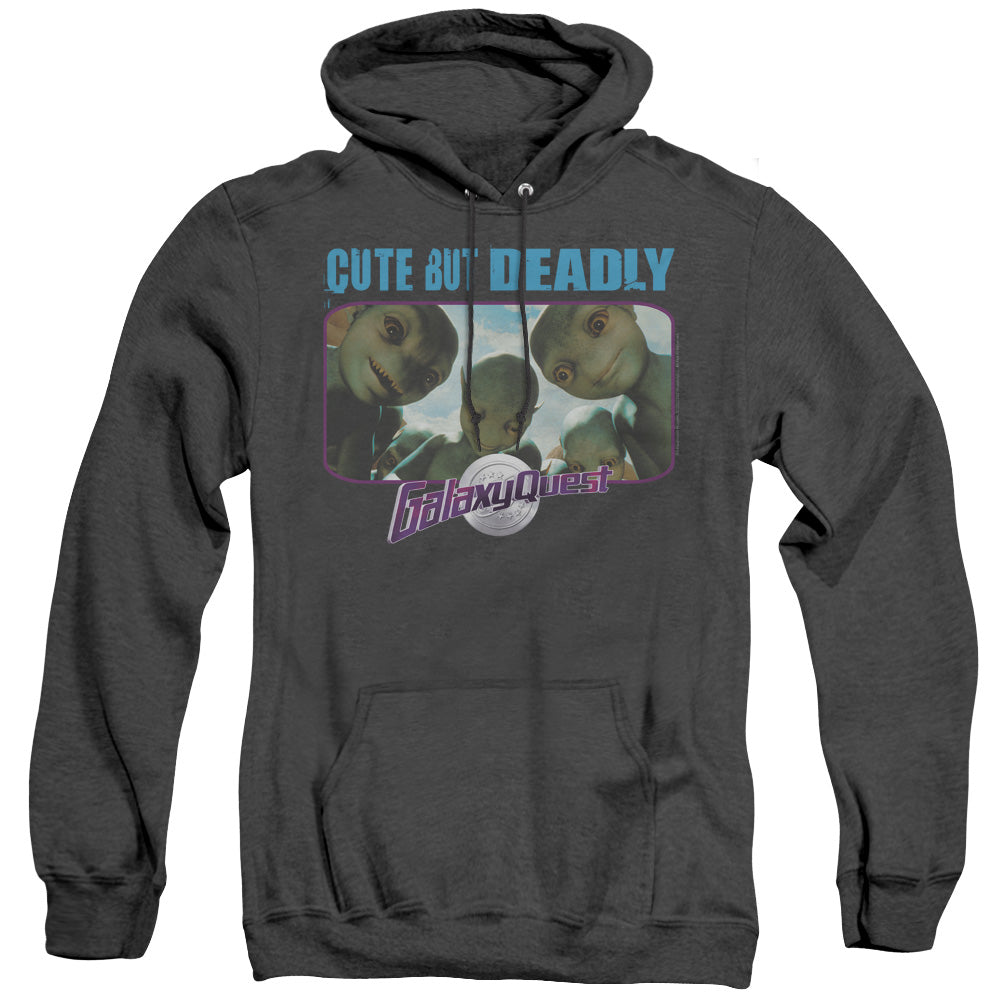 Galaxy Quest Cute But Deadly Heather Mens Hoodie Black
