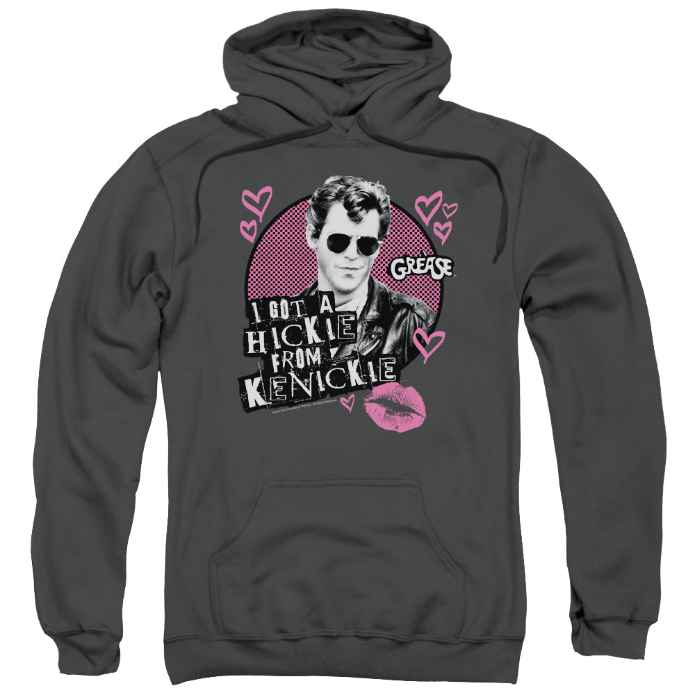 Grease Kenickie Mens Hoodie Charcoal