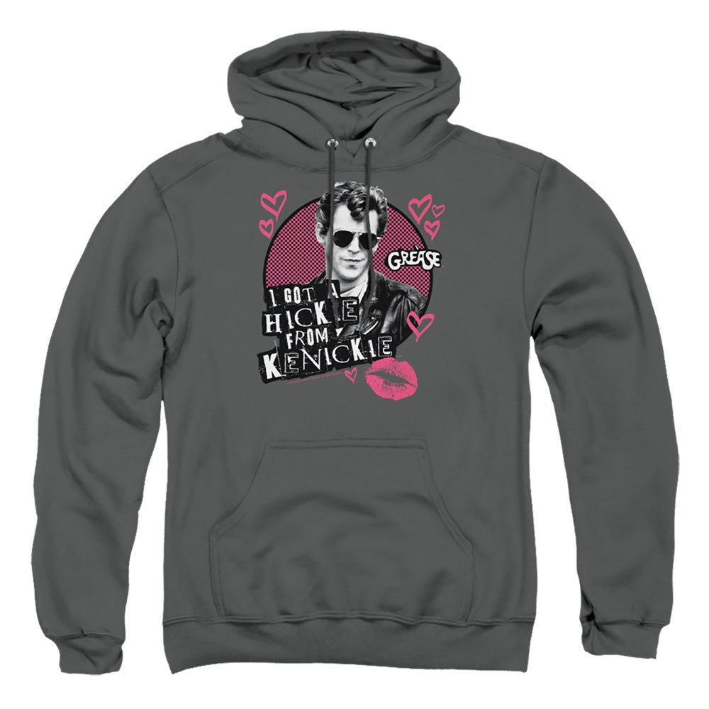 Grease Kenickie Mens Hoodie Charcoal Officially Licensed