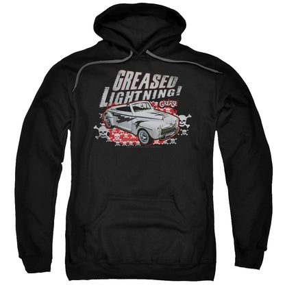 Grease Greased Lightening Mens Hoodie Black
