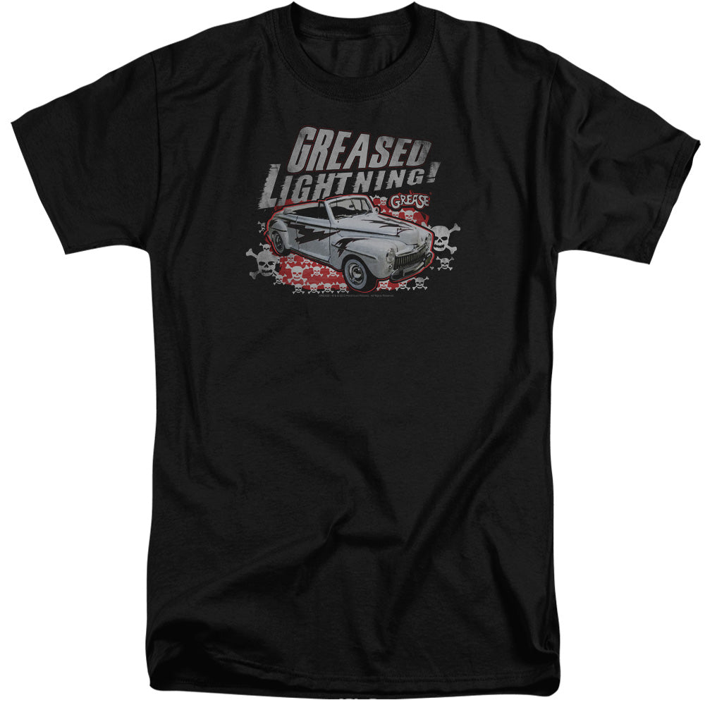 Grease Greased Lightening Mens Tall T Shirt Black Officially Licensed