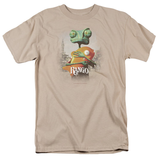 Rango Poster Art Mens T Shirt Sand