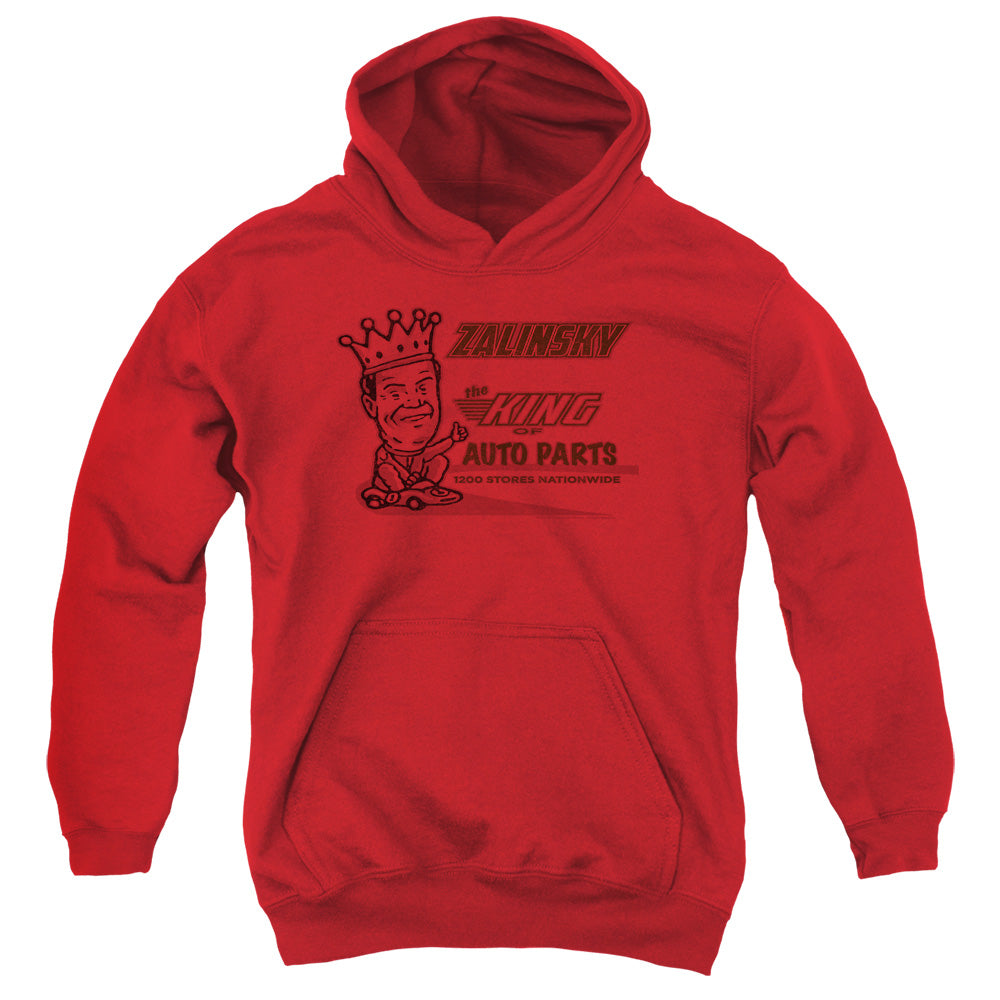 Tommy Boy Zalinsky Auto Kids Youth Hoodie Red