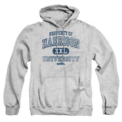 Old School Property Of Harrison Mens Hoodie Athletic Heather Officially Licensed