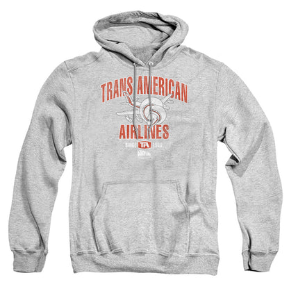 Airplane Trans American Mens Hoodie Athletic Heather