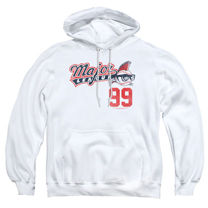 Major League 99 Mens Hoodie White Officially Licensed