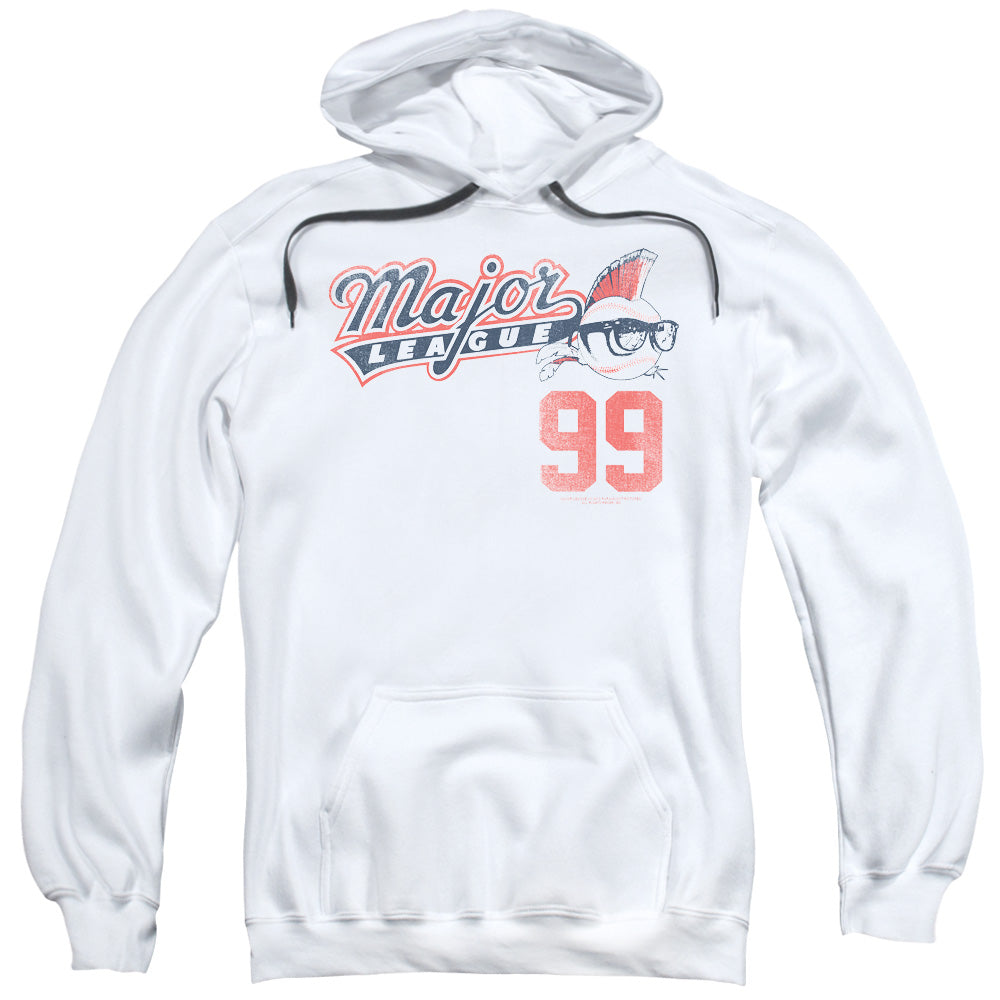 Major League 99 Mens Hoodie White